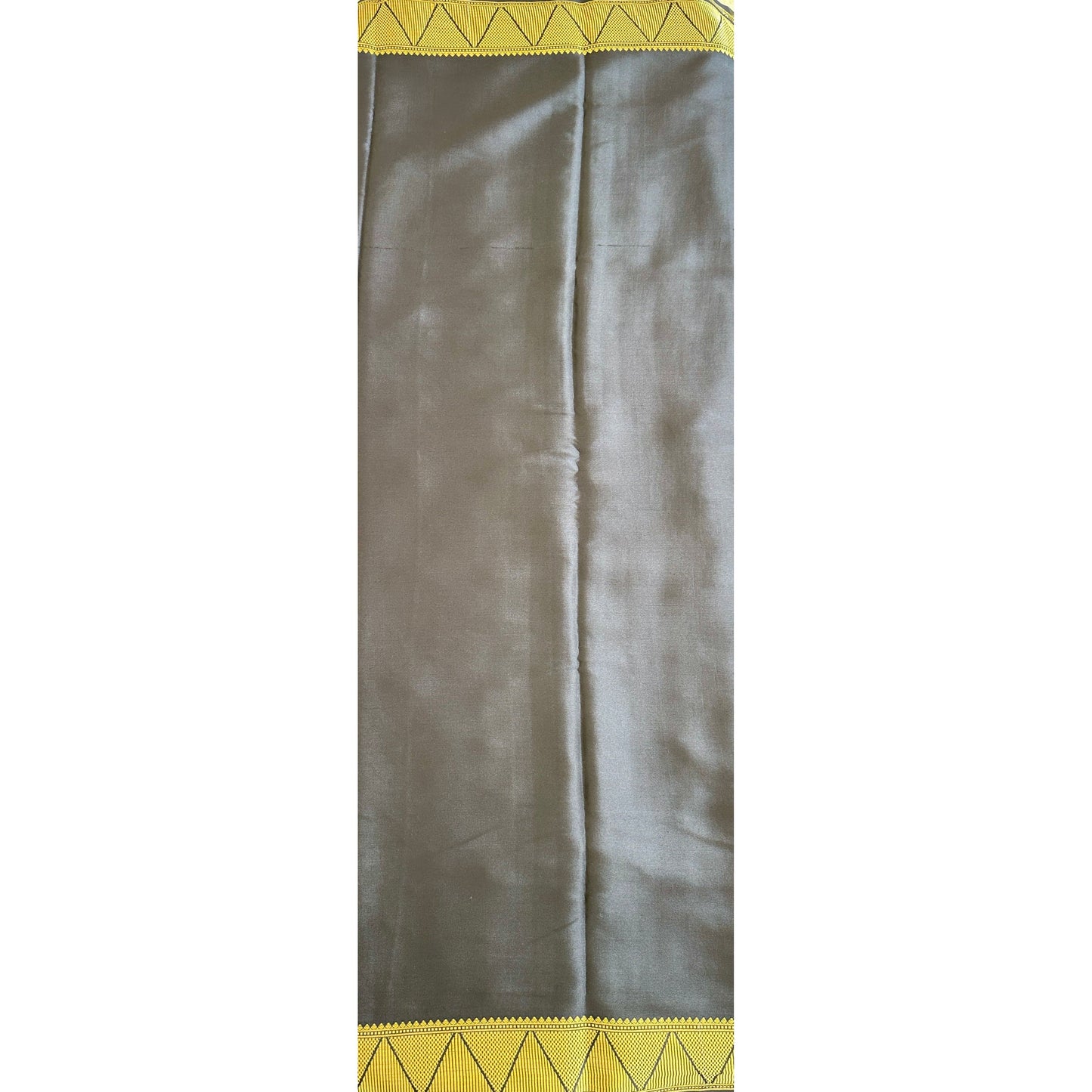 Half & Half Style - Pure Mysore Crepe Silk Saree